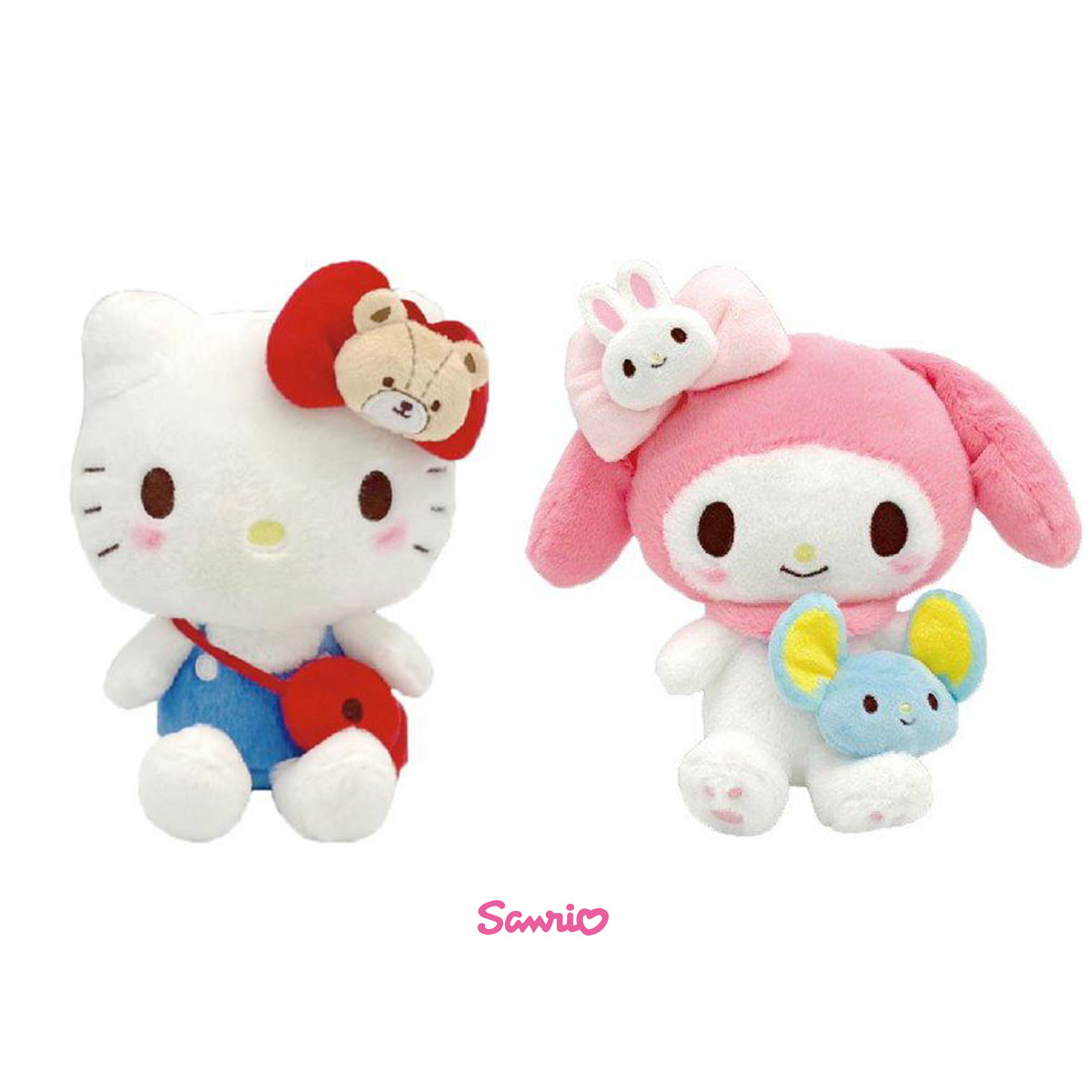 絨毛玩偶-美樂蒂 Hello Kitty 三麗鷗 Sanrio 日本進口正版授權