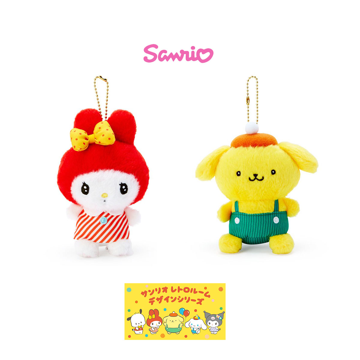 造型玩偶吊飾-美樂蒂 布丁狗 三麗鷗 Sanrio 日本進口正版授權
