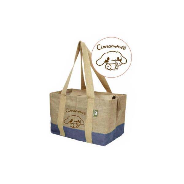 黃麻購物袋-三麗鷗 Sanrio 日本進口正版授權