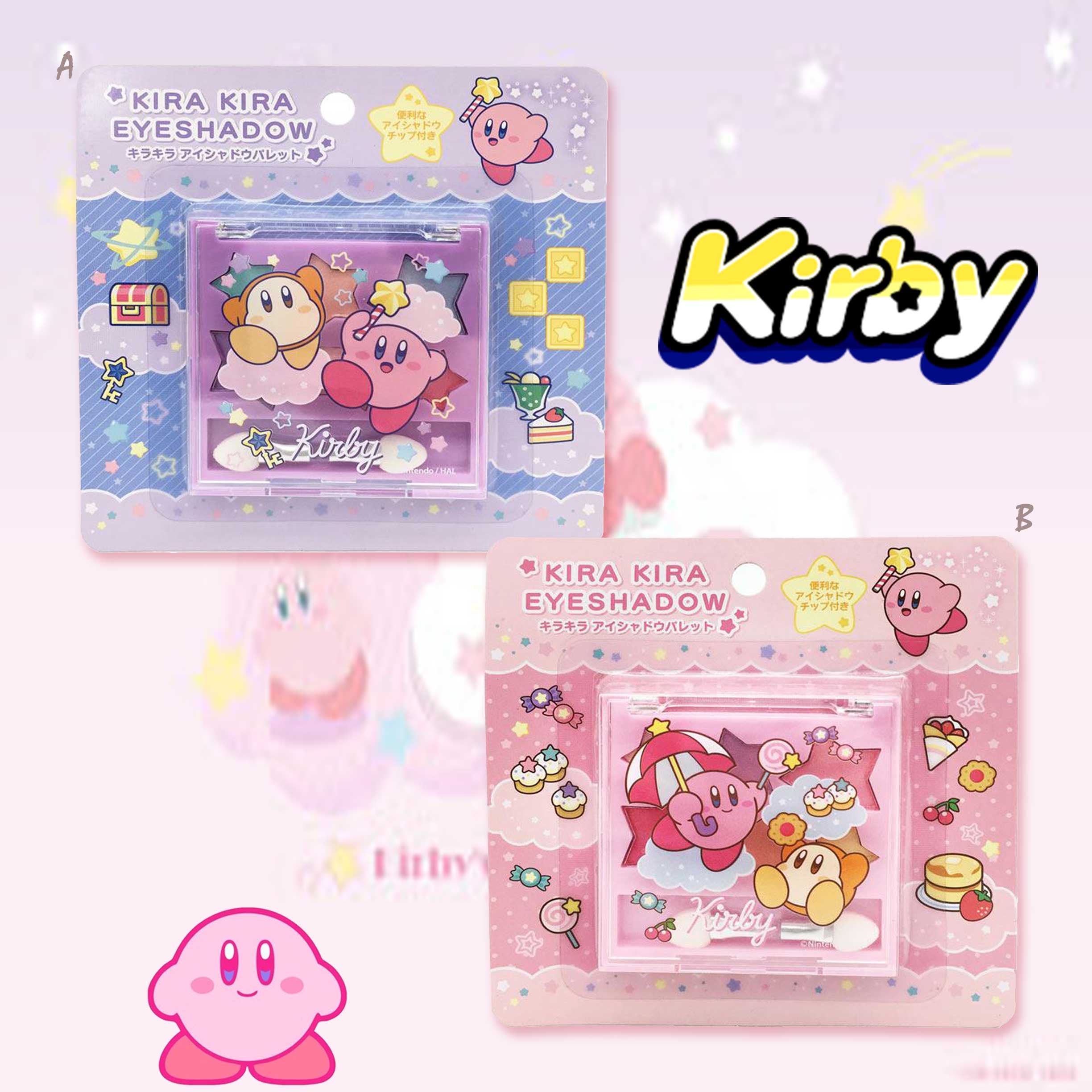 閃光眼影盤-Kirby 星之卡比 日本進口正版授權