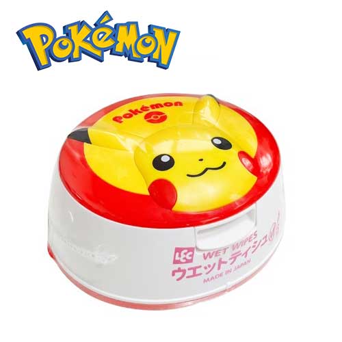 濕紙巾置物盒-皮卡丘 神奇寶貝 寶可夢 POKEMON日本進口正版授權