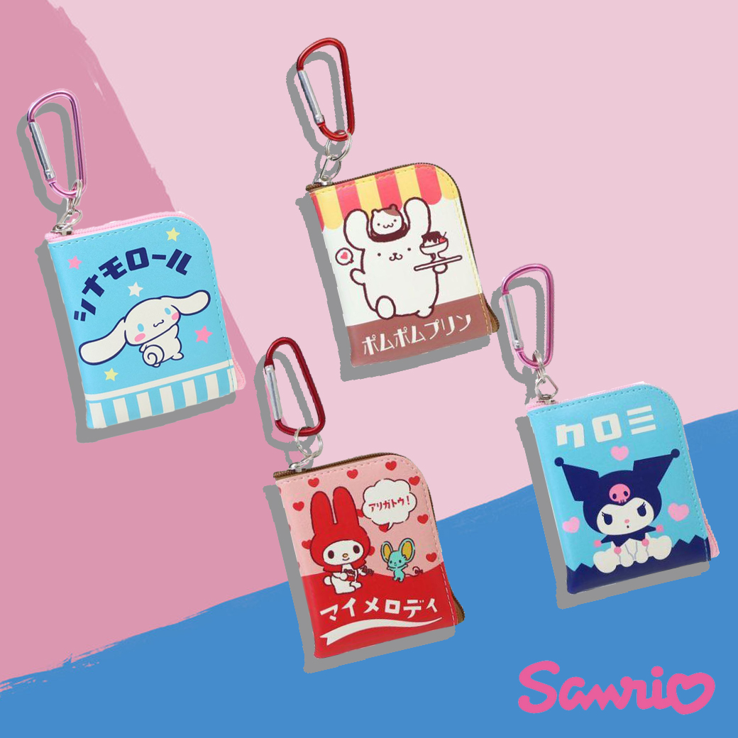 零錢包 附鎖扣-三麗鷗 Sanrio 日本進口正版授權