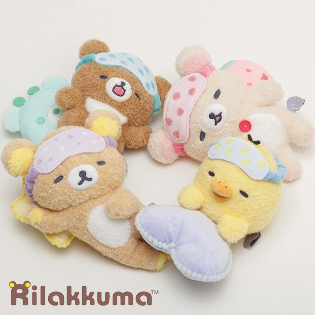 睡覺系列玩偶-拉拉熊 Rilakkuma san-x 日本進口正版授權