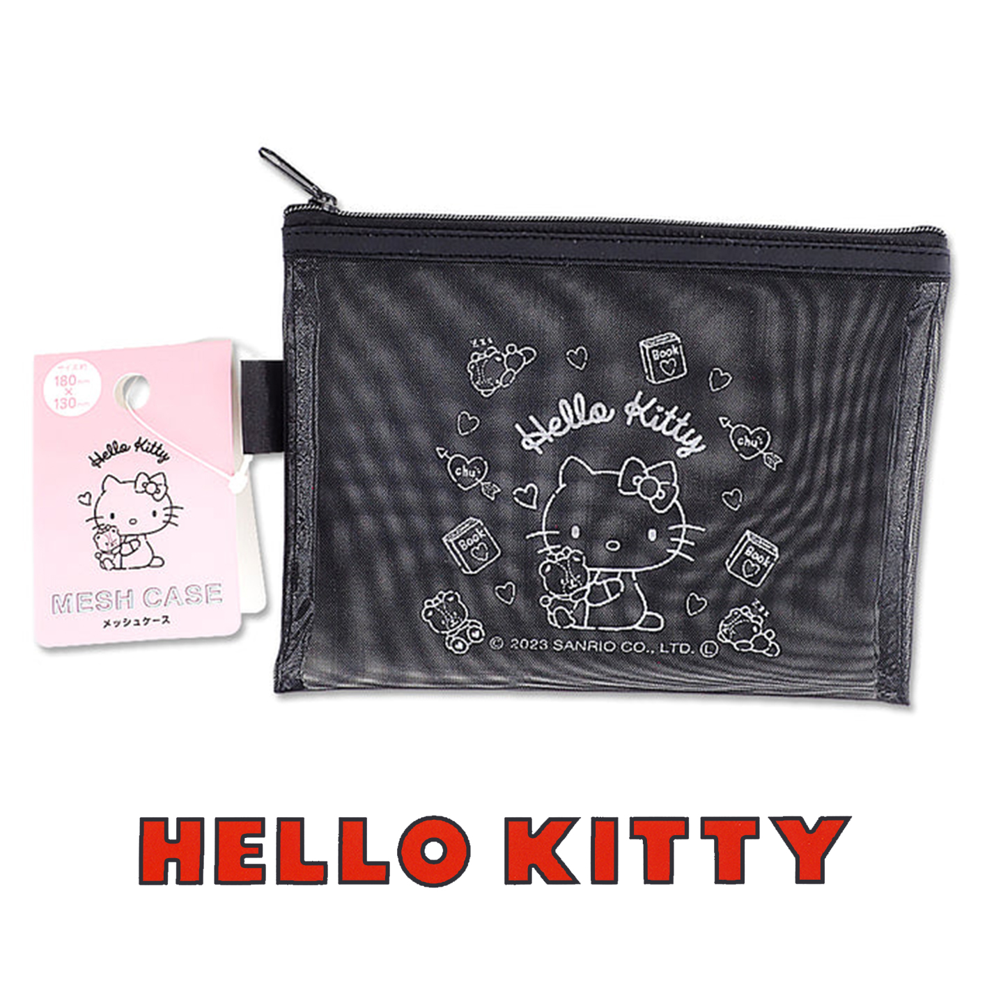 小物收納袋-HELLO KITTY 三麗鷗 Sanrio 日本進口正版授權