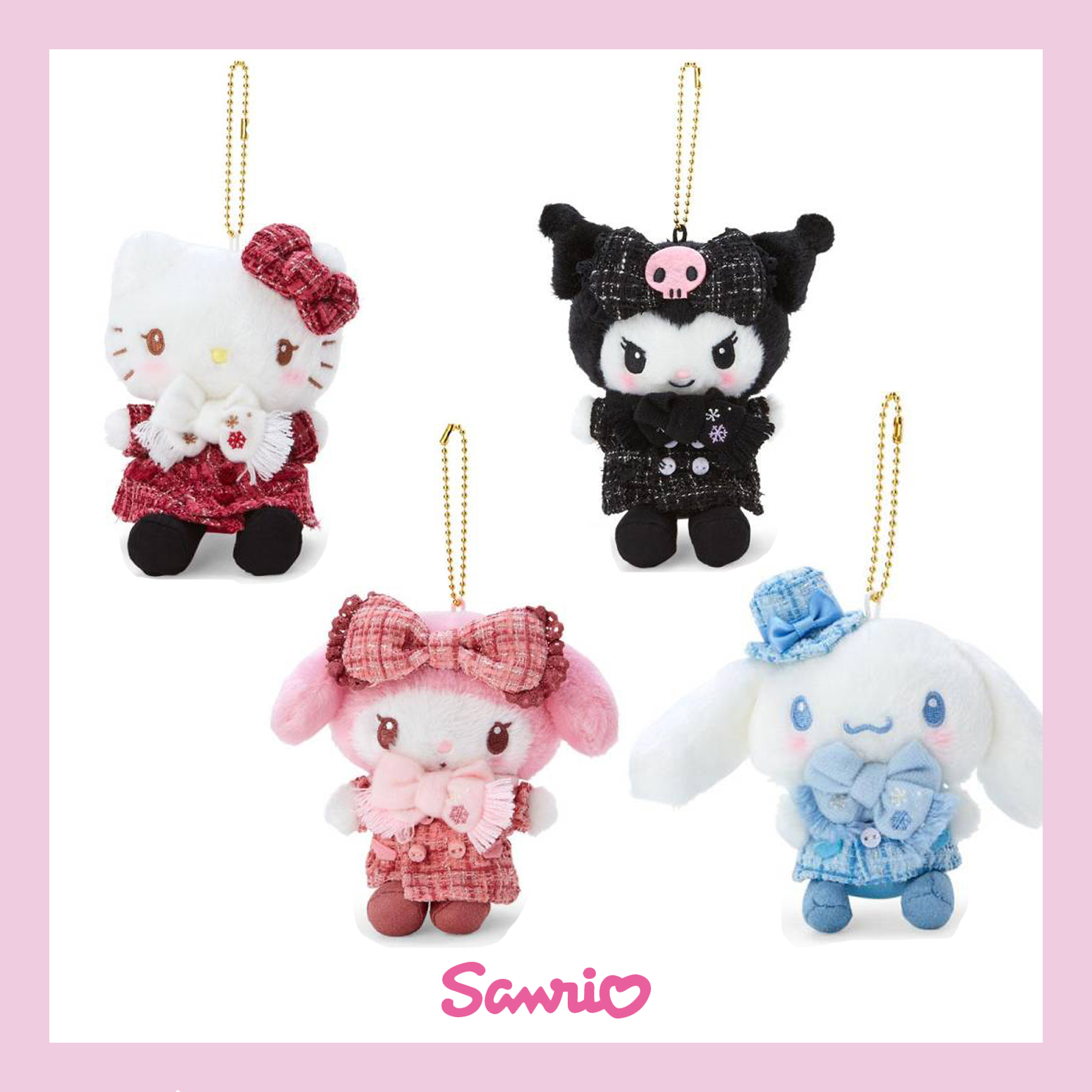 玩偶吊飾-三麗鷗 Sanrio 日本進口正版授權