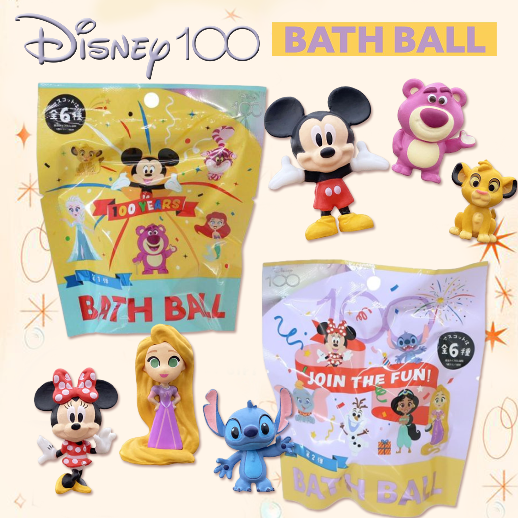 100周年沐浴球50g-迪士尼 Disney 日本進口正版授權