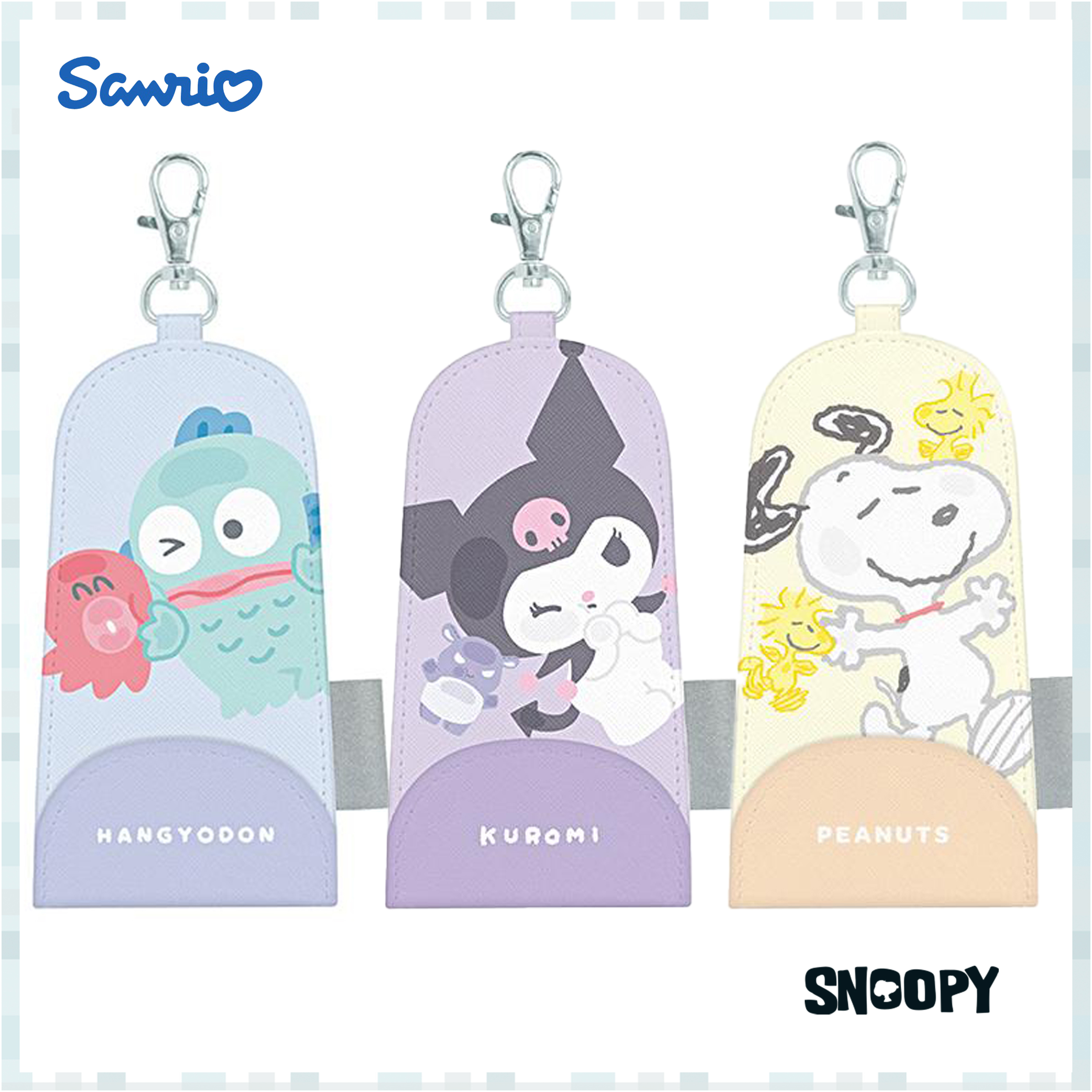 鑰匙包-SNOOPY PEANUTS 三麗鷗 Sanrio 日本正版授權