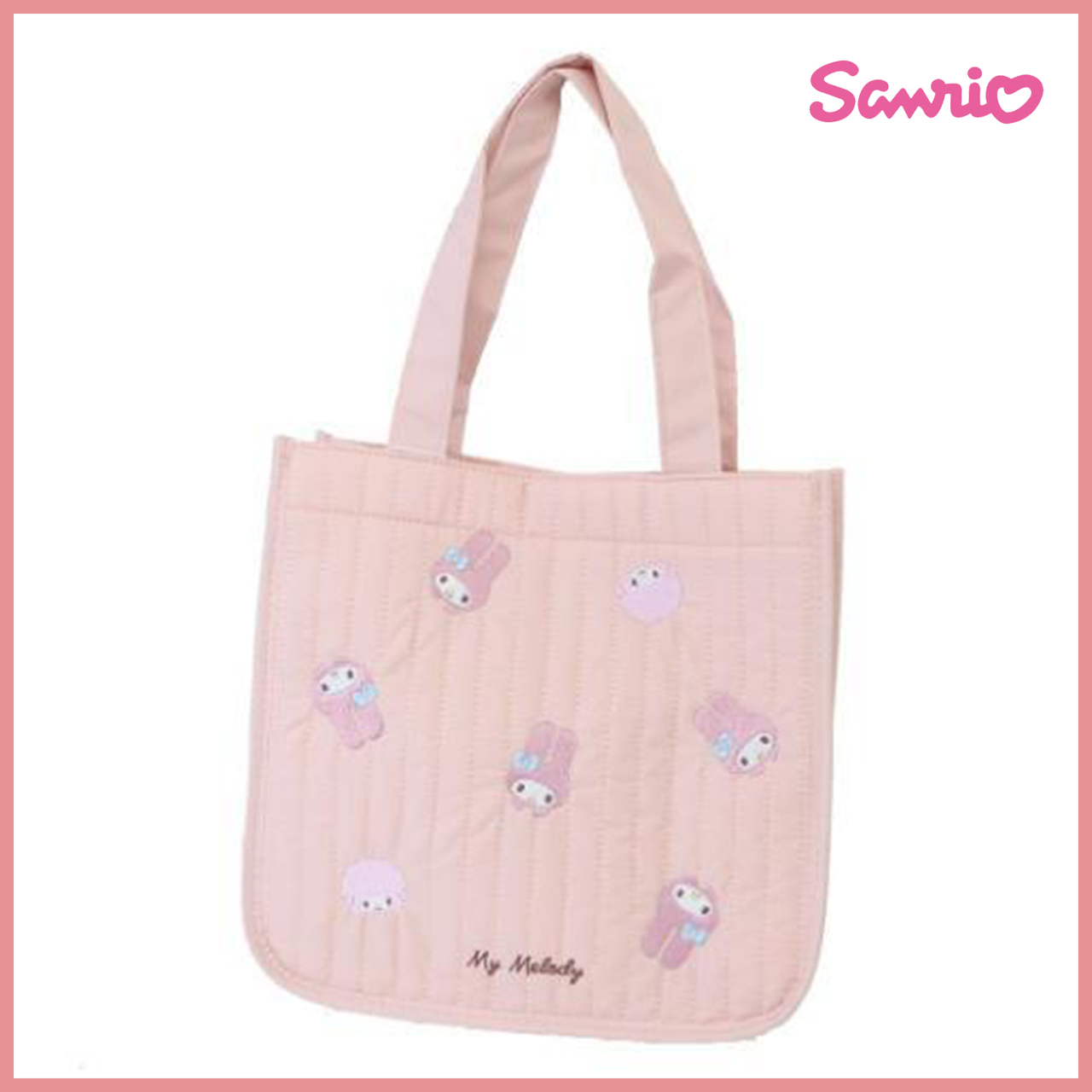 刺繡手提袋-三麗鷗 Sanrio 日本進口正版授權