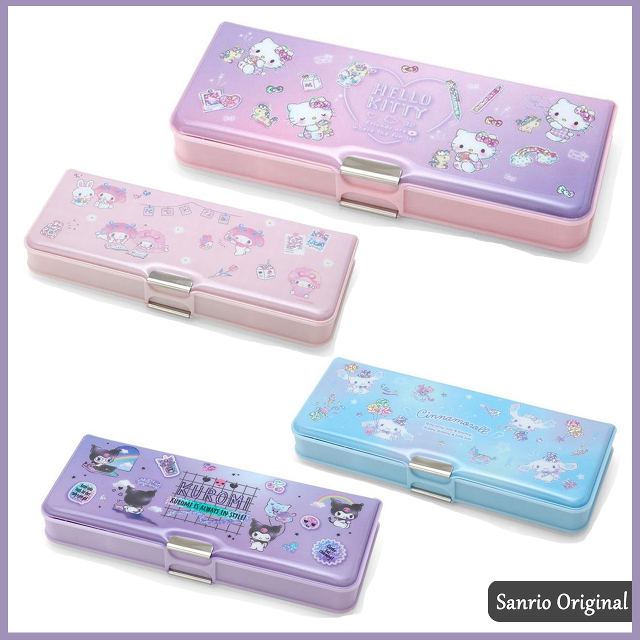 雙面鉛筆盒-三麗鷗 Sanrio 日本進口正版授權