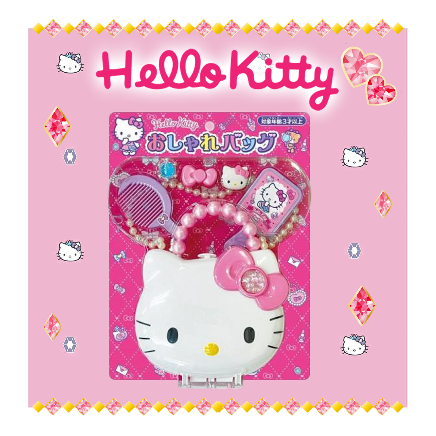 時尚配件玩具組-HELLO KITTY 三麗鷗 Sanrio 日本進口正版授權
