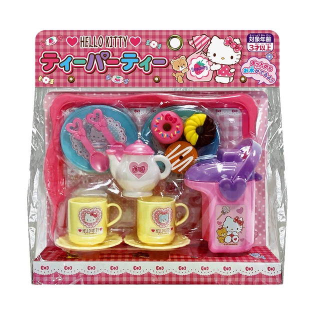 下午茶玩具組-HELLO KITTY 三麗鷗 Sanrio 日本進口正版授權