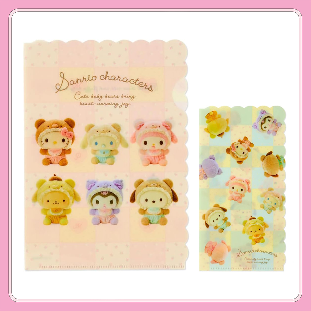 熊寶寶文件夾-三麗鷗 Sanrio 日本進口正版授權