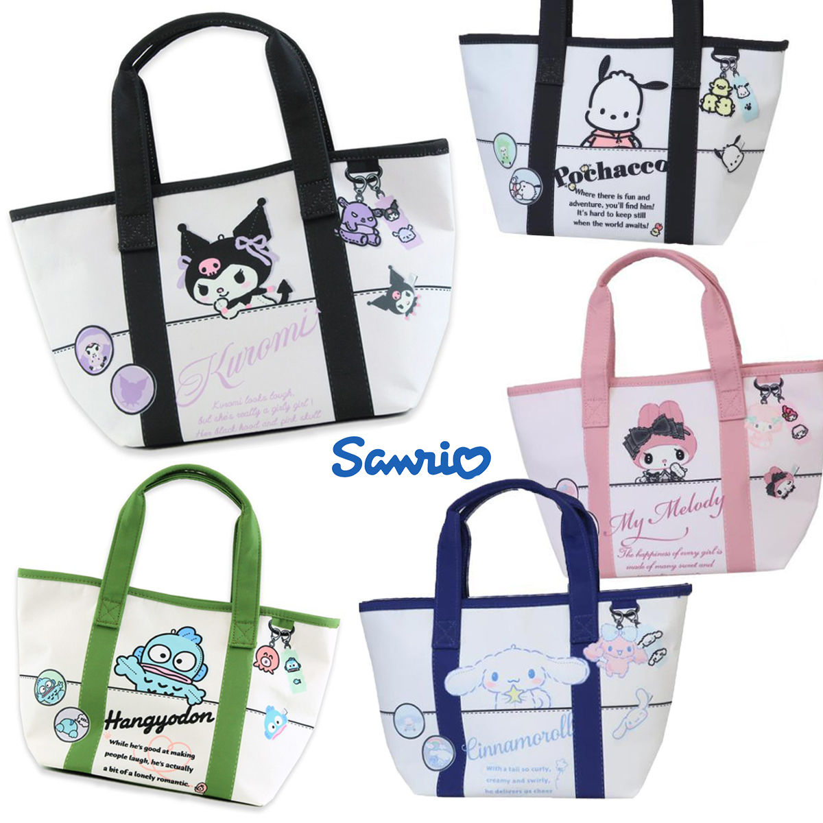 手提袋-三麗鷗 Sanrio 日本進口正版授權