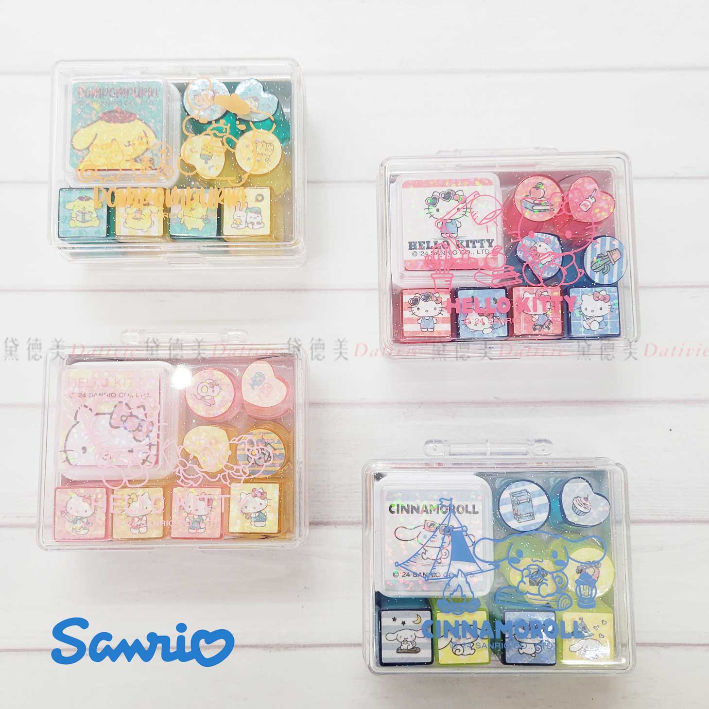 小盒裝印章組-三麗鷗 Sanrio 正版授權