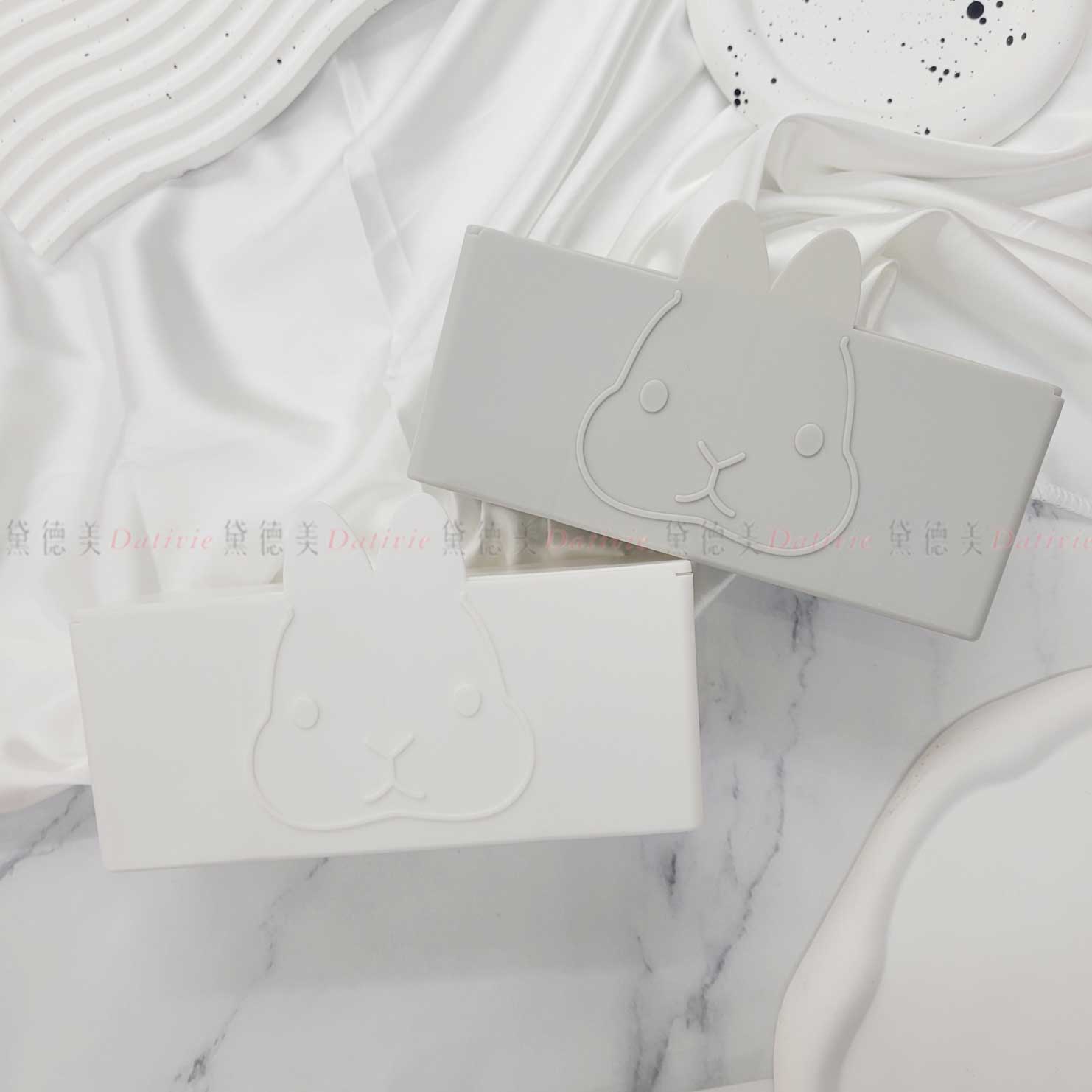 黏巴達收納盒-小白兔 USAGI 日本進口正版授權