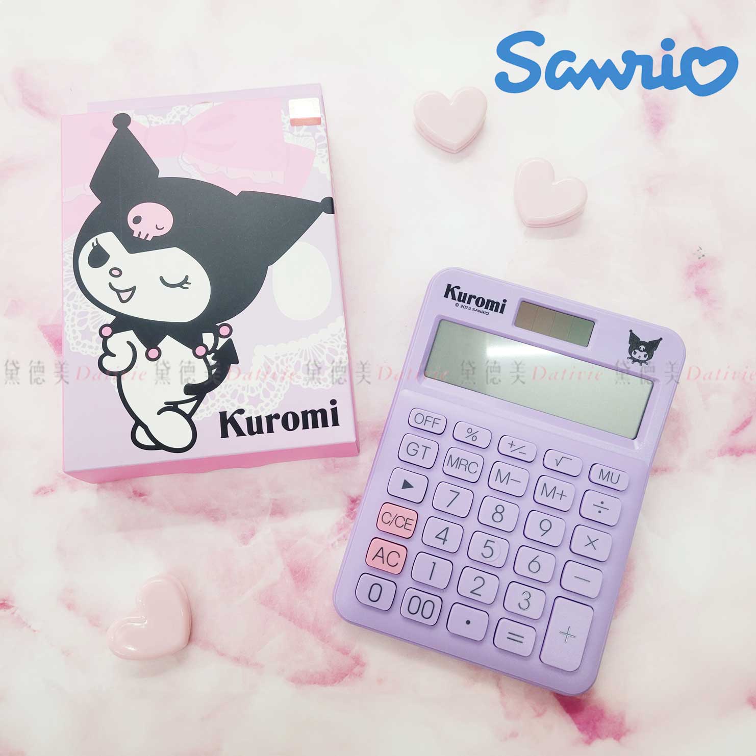 輕便型計算機-酷洛米 KUROMI 三麗鷗 Sanrio 正版授權