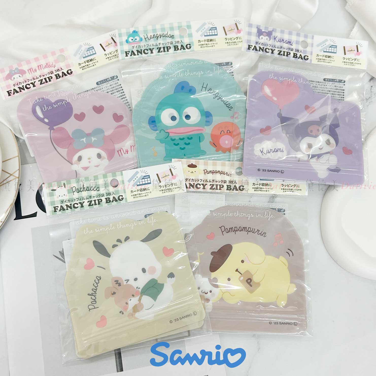 造型夾鏈袋-三麗鷗 Sanrio 日本進口正版授權