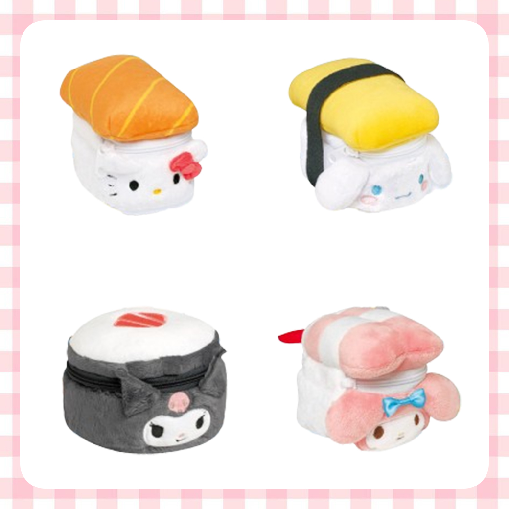 壽司造型收納包-三麗鷗 Sanrio 日本進口正版授權