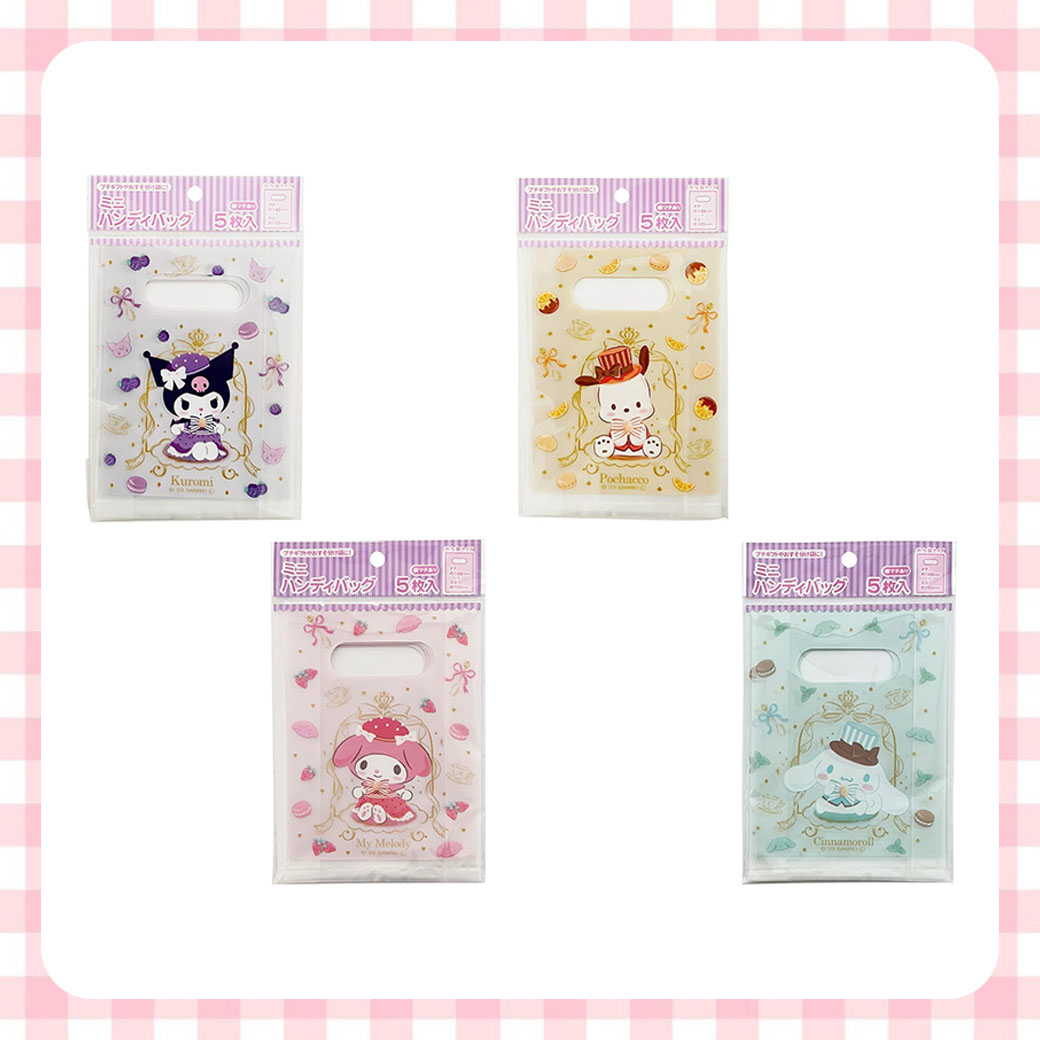 禮物袋5入-三麗鷗 Sanrio 日本進口正版授權