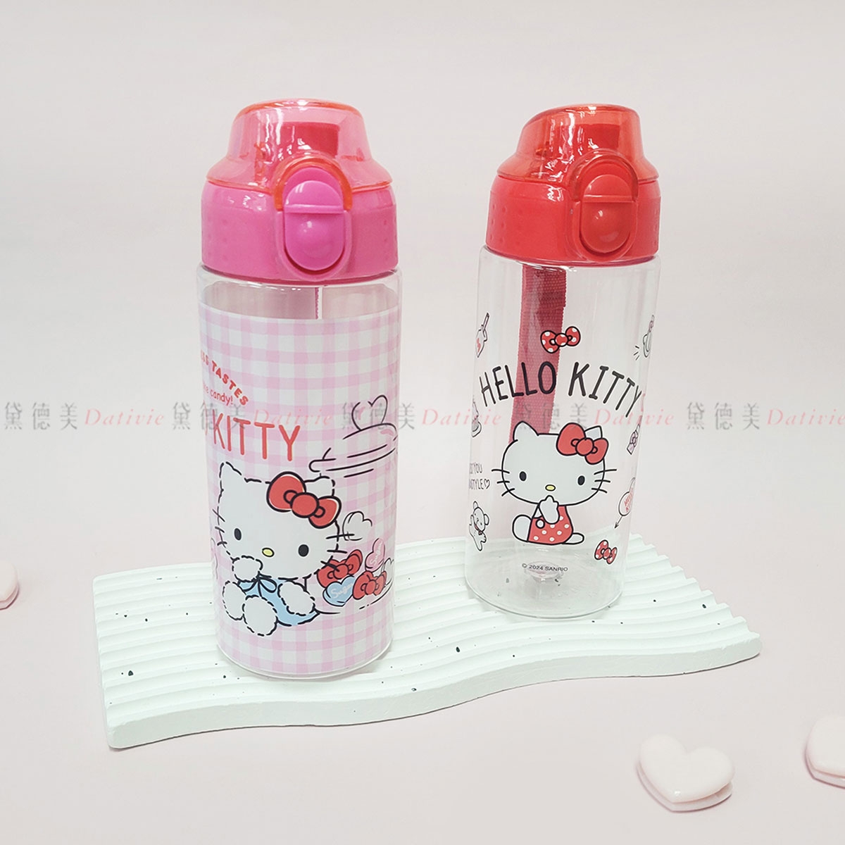 水壺 500ml-HELLO KITTY 三麗鷗 SANRIO 正版授權