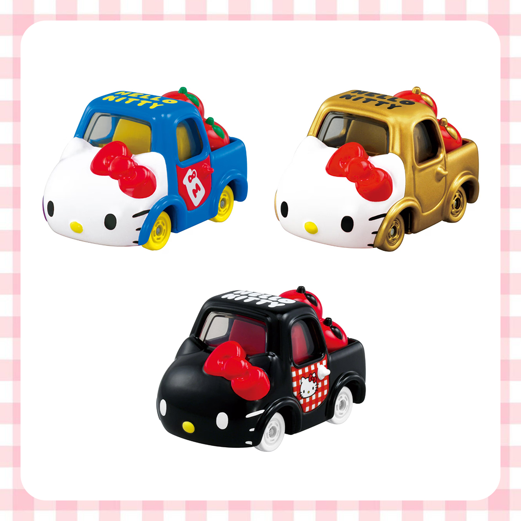 多美小車車-HELLO KITTY 50TH 三麗鷗 Sanrio TOMICA 日本進口正版授權