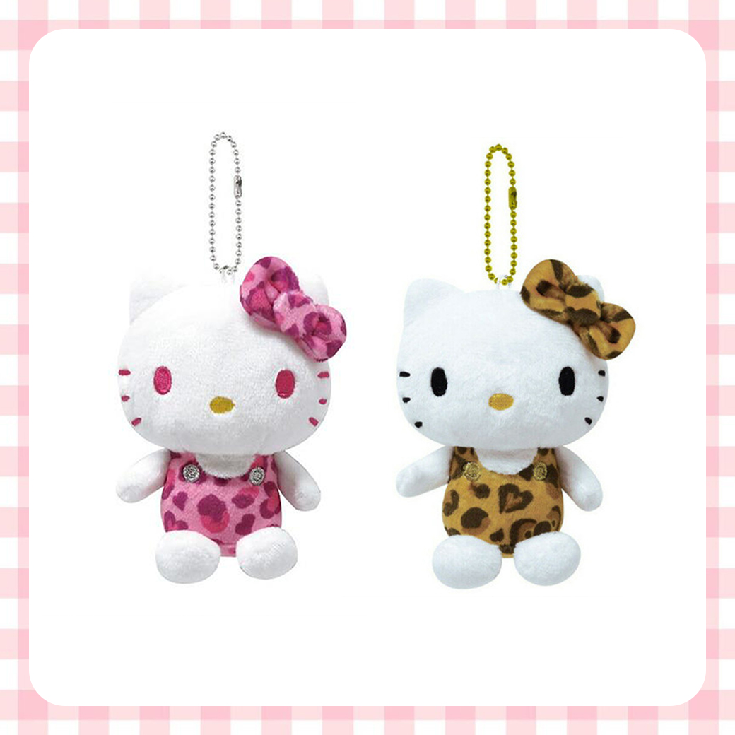 絨毛玩偶吊飾-HELLO KITTY 三麗鷗 Sanrio 日本進口正版授權