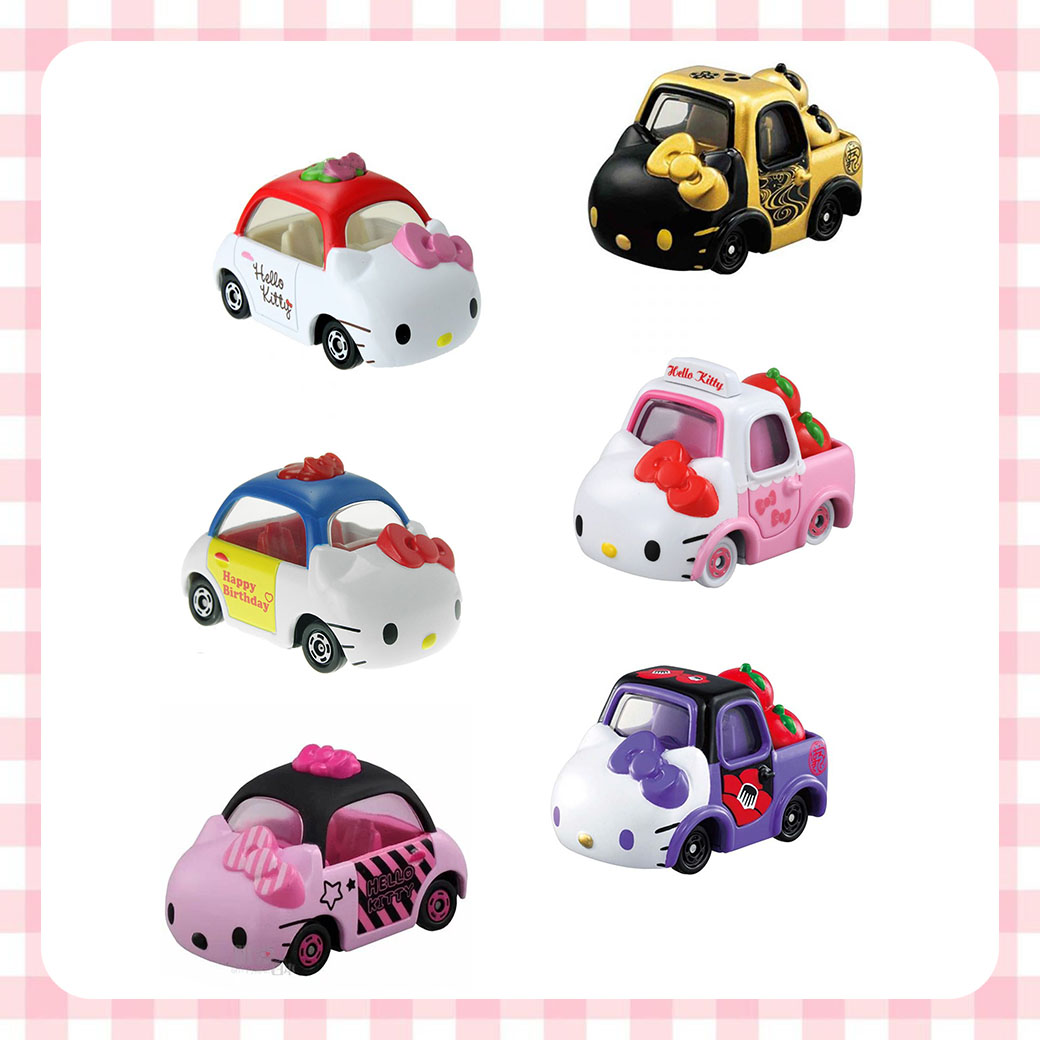 多美小車車-HELLO KITTY 三麗鷗 Sanrio TOMICA 日本進口正版授權