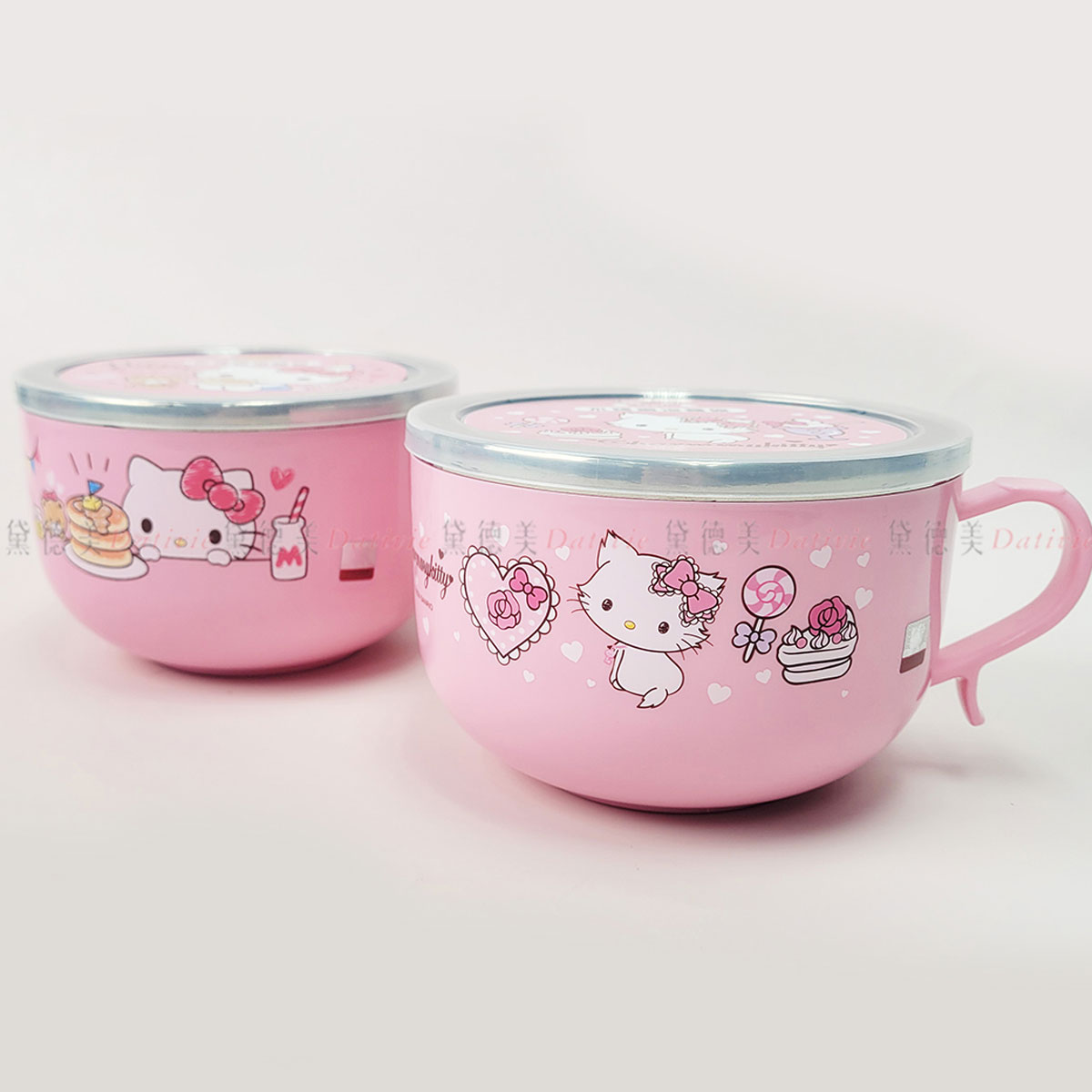 不鏽鋼泡麵碗-HELLO KITTY 三麗鷗 SANRIO 正版授權