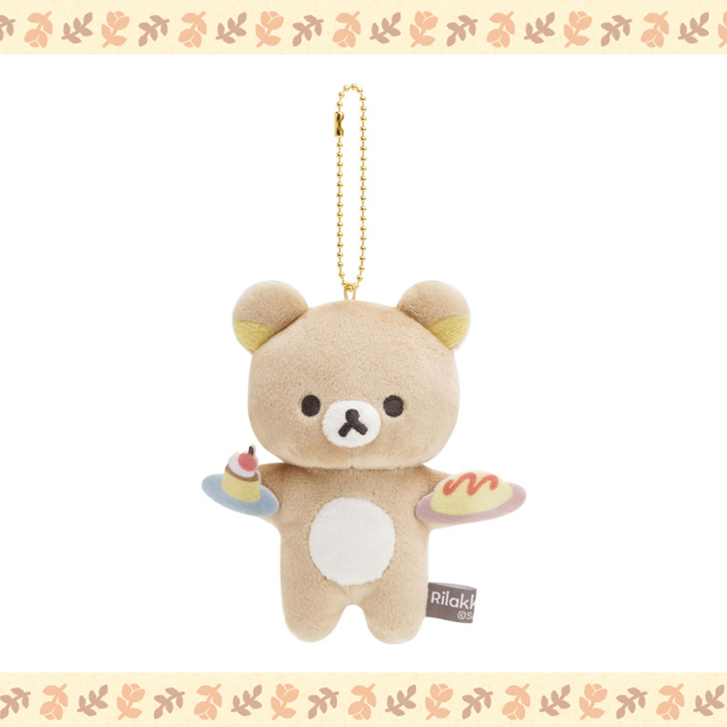 絨毛玩偶吊飾-拉拉熊 Rilakkuma san-x 日本進口正版授權