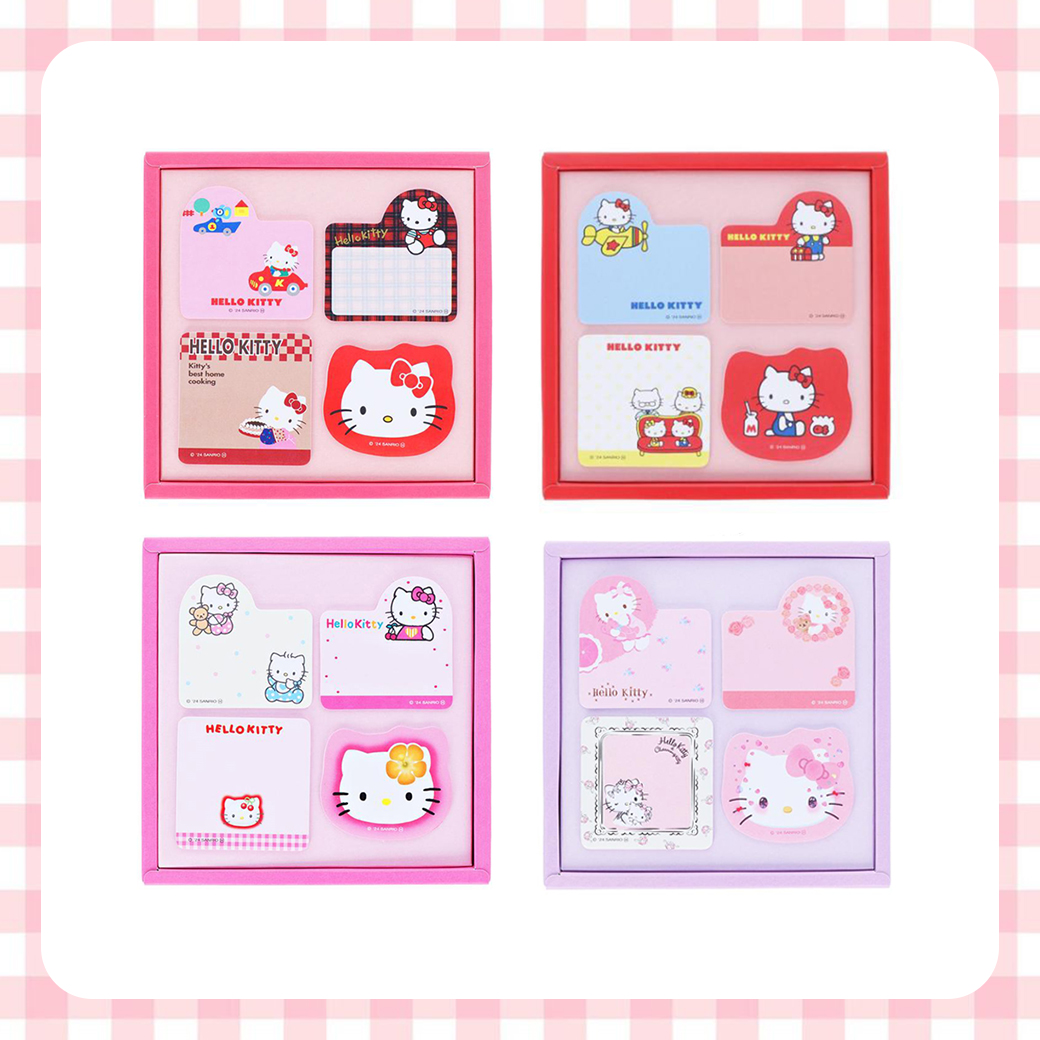 盒裝便籤-HELLO KITTY 三麗鷗 Sanrio 日本進口正版授權