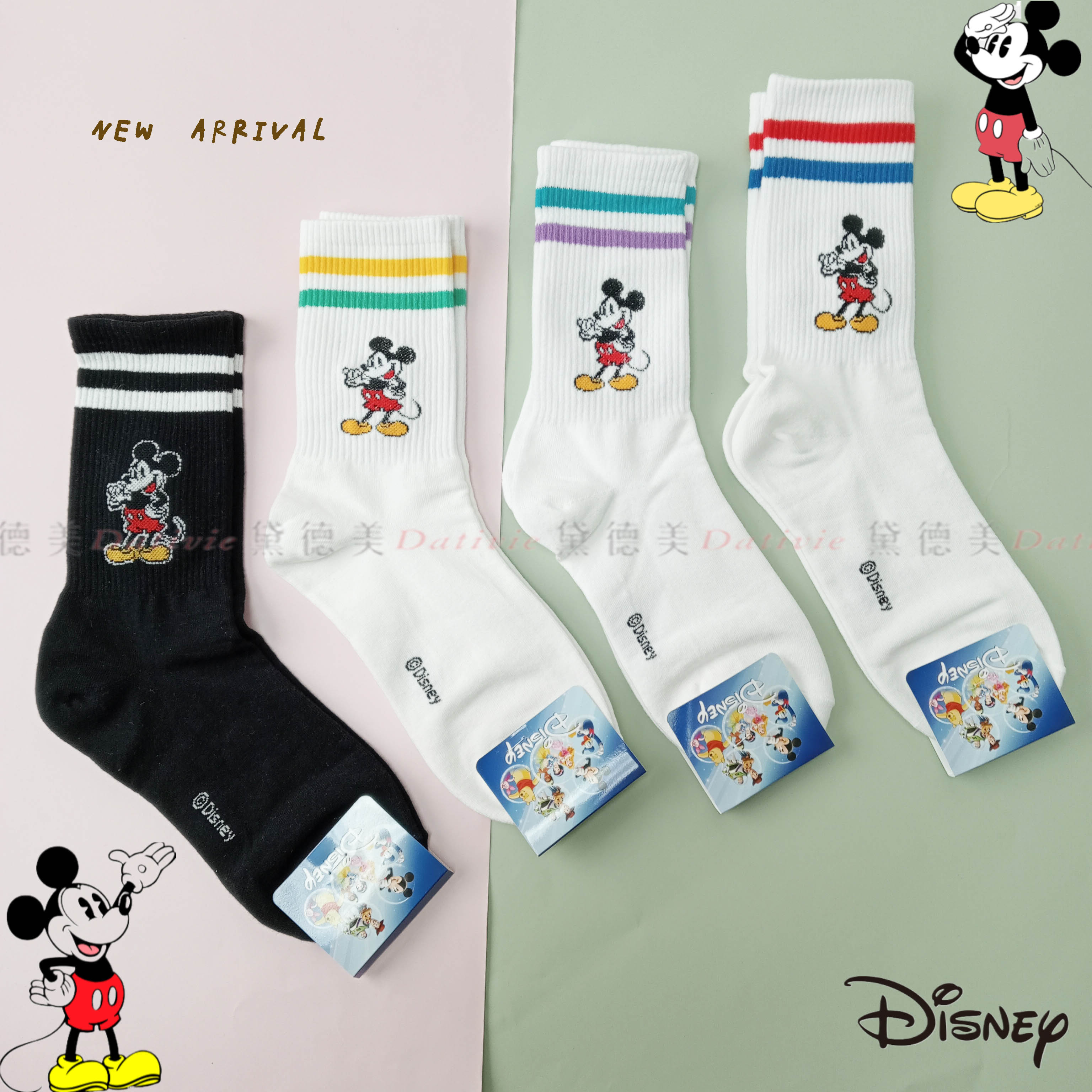 襪子22-26cm - 迪士尼 DISNEY 韓國進口正版授權