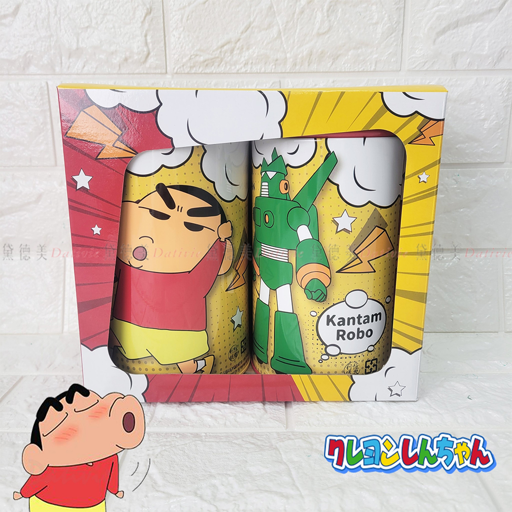 巧克力餅乾存錢筒禮盒-蠟筆小新 CRAYON SHINCHAN 正版授權