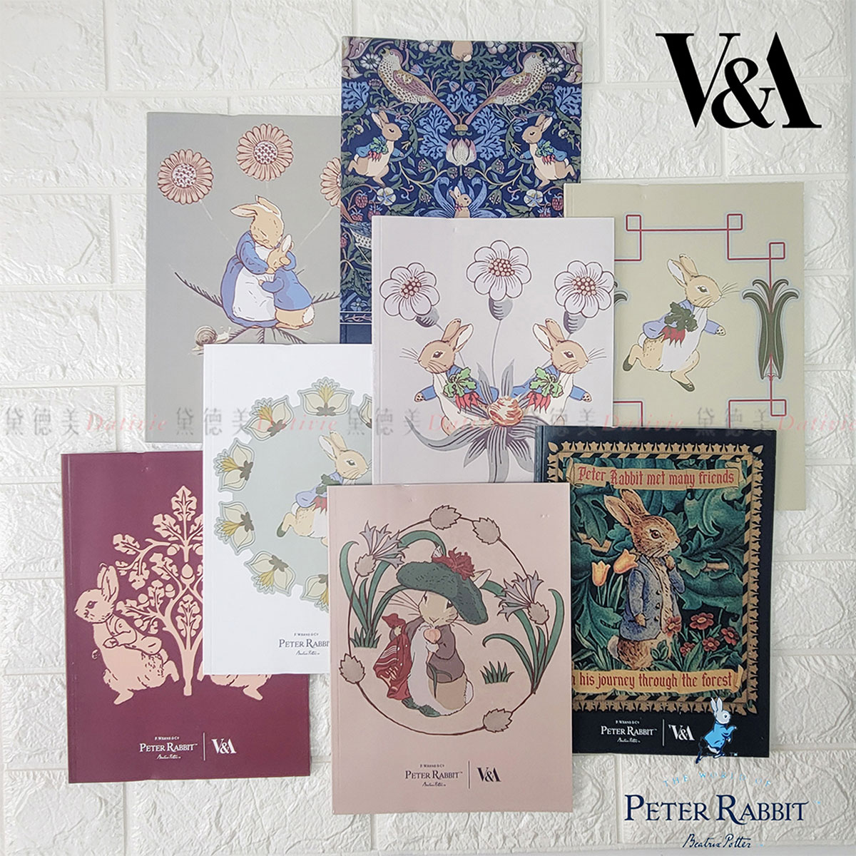 筆記本-彼得兔 Peter Rabbit 維多利亞與亞伯特博物館 V&A 聯名正版授權