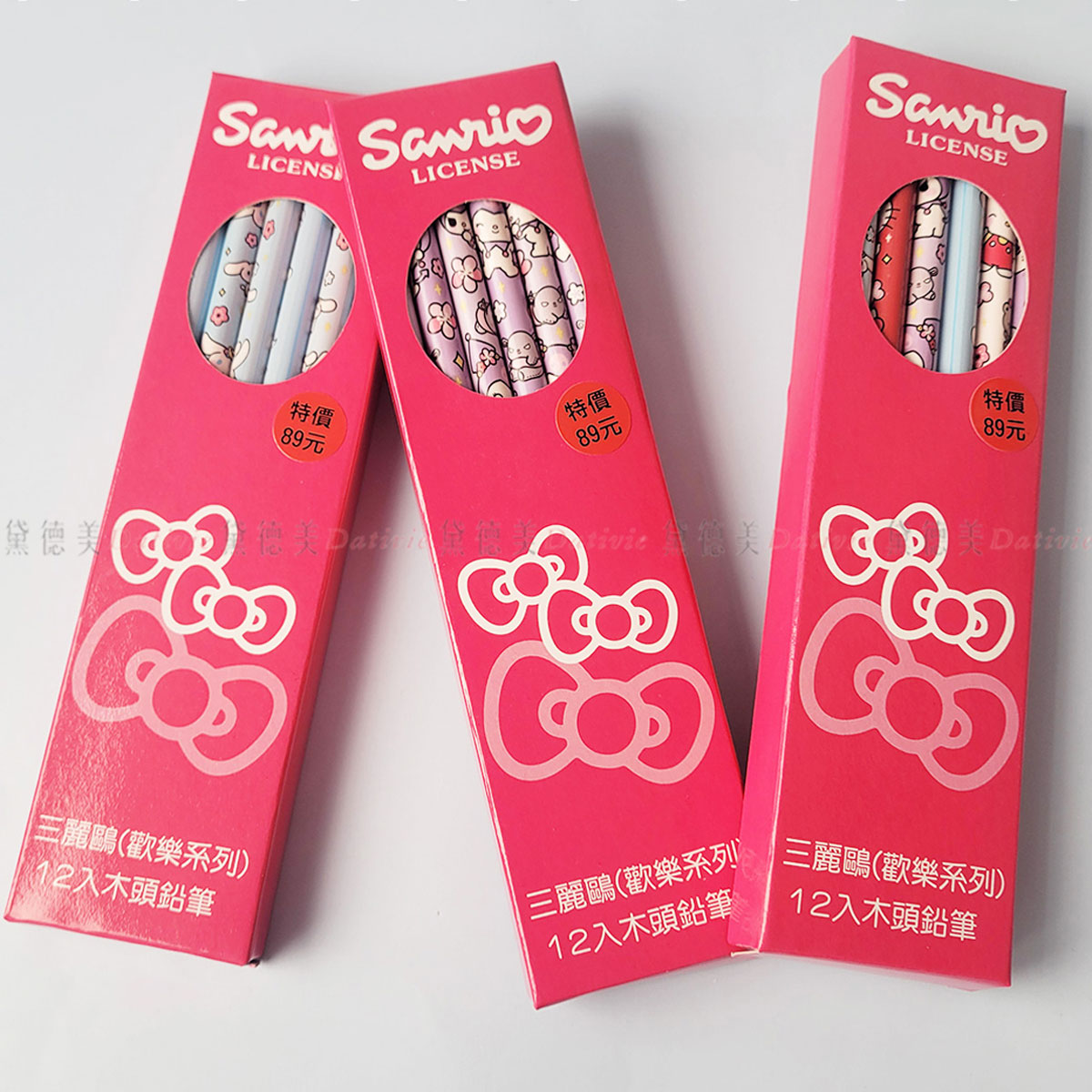 12入鉛筆組-酷洛米 大耳狗 三麗鷗 SANRIO 正版授權