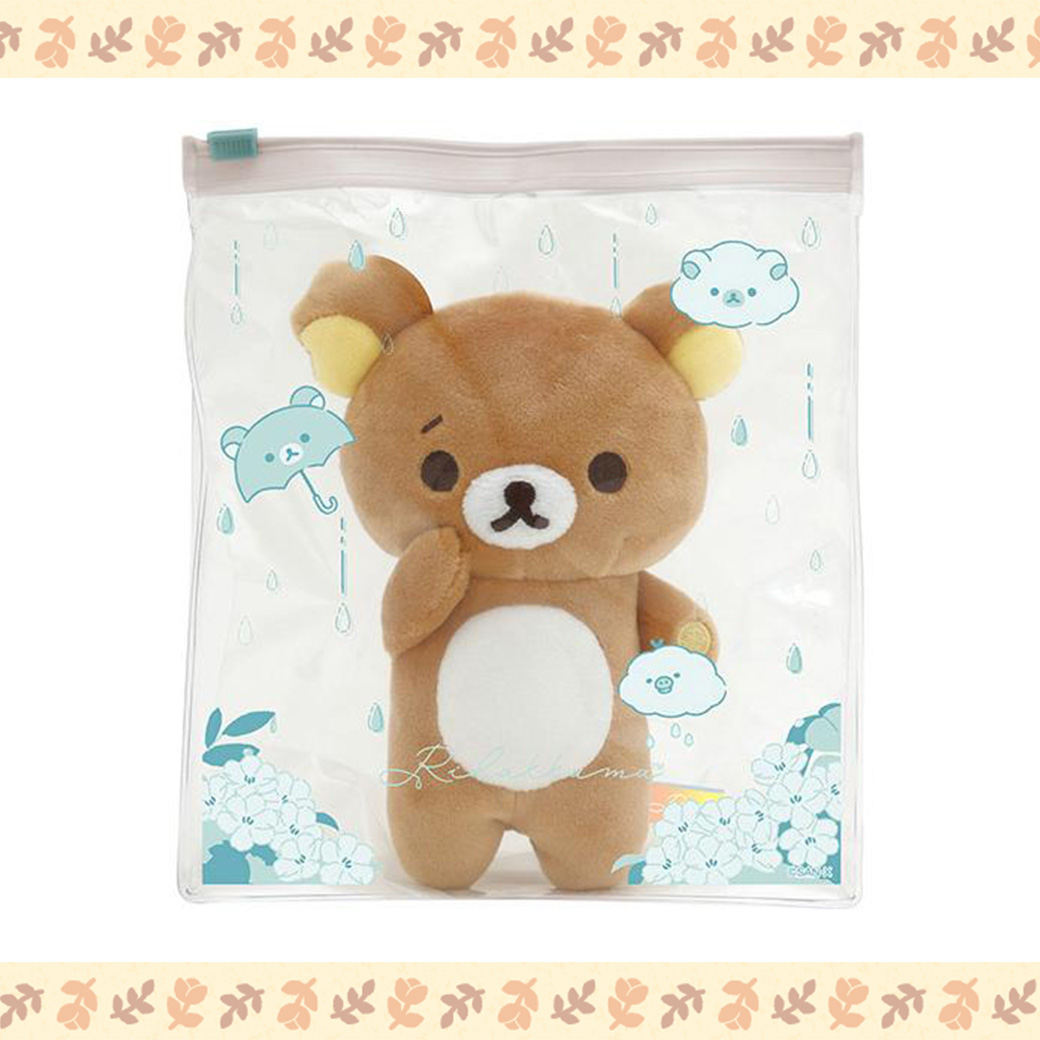 夾鏈袋玩偶-拉拉熊 Rilakkuma san-x 日本進口正版授權
