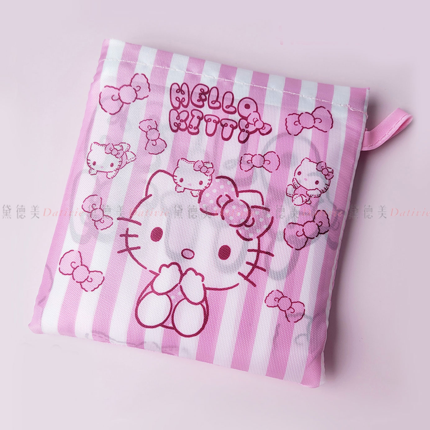 輕便摺疊購物袋-HELLO KITTY 三麗鷗 SANRIO 正版授權