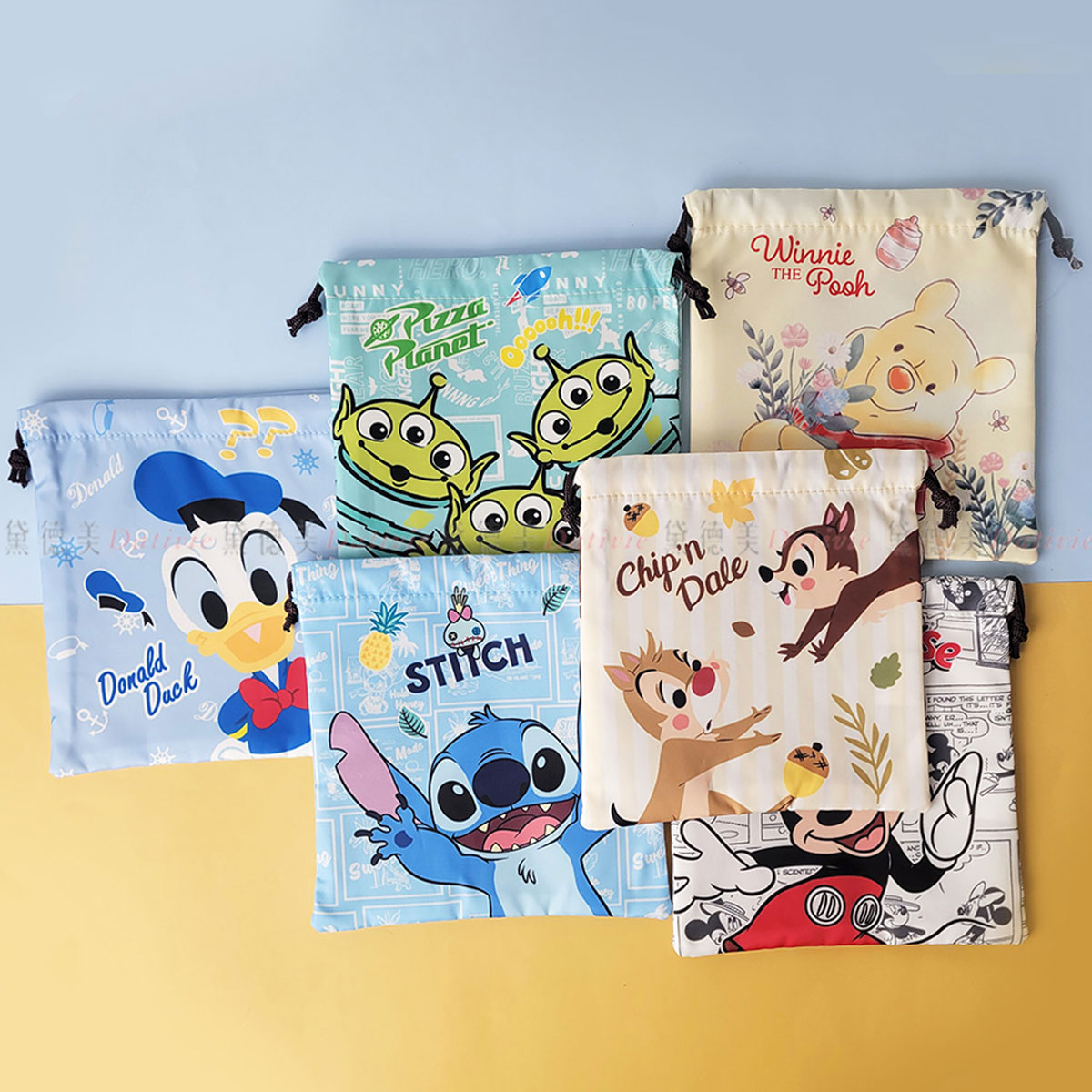 束口袋-迪士尼 DISNEY 正版授權