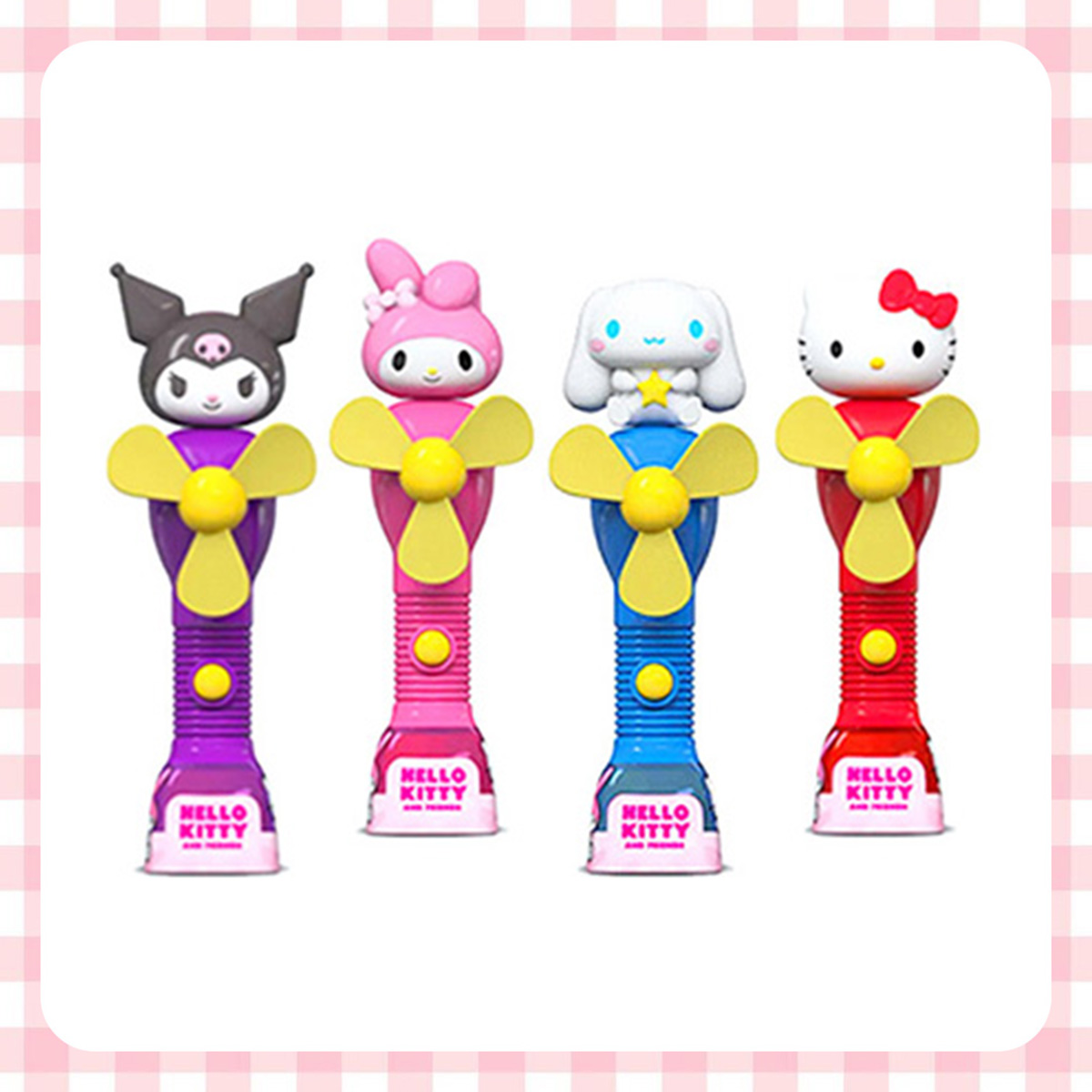 手持風扇 附糖果-三麗鷗 Sanrio 韓國進口正版授權