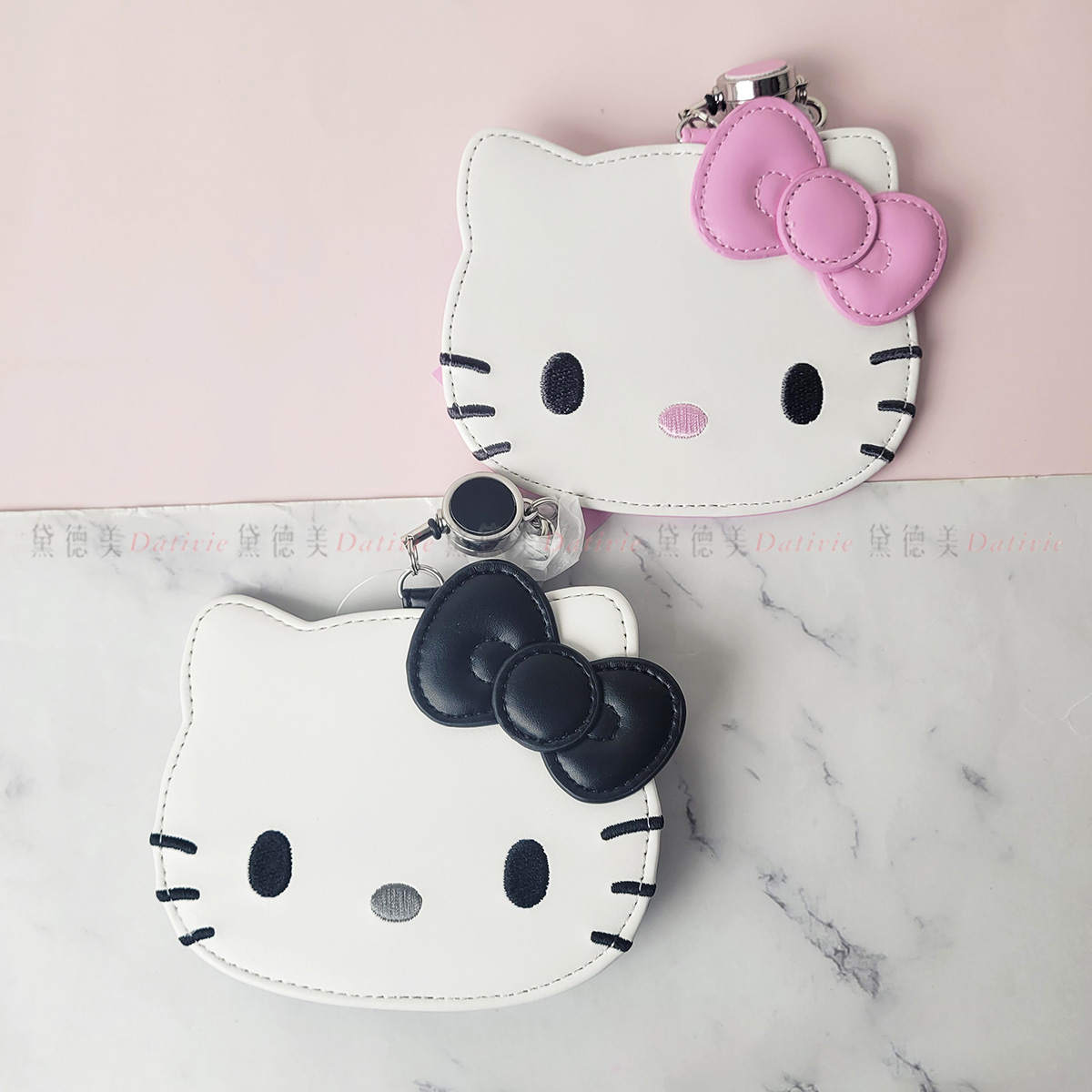 伸縮票卡套-HELLO KITTY 三麗鷗 Sanrio 日本進口正版授權