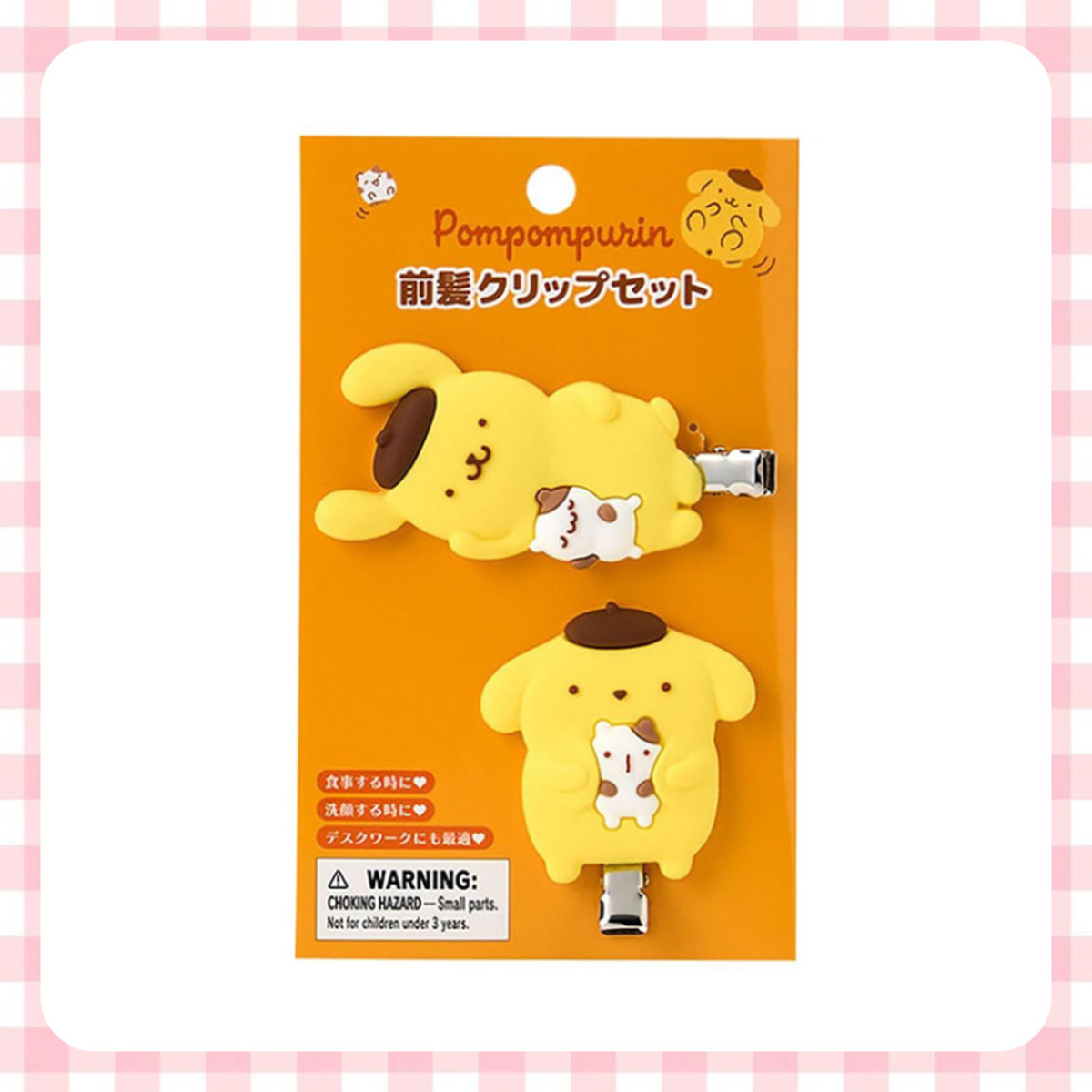 髮夾2入組-布丁狗 三麗鷗 Sanrio 日本進口正版授權