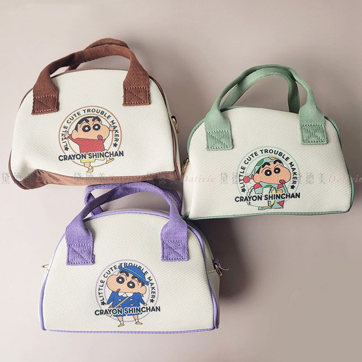 手提斜背保齡球包-蠟筆小新 CRAYON SHINCHAN 正版授權