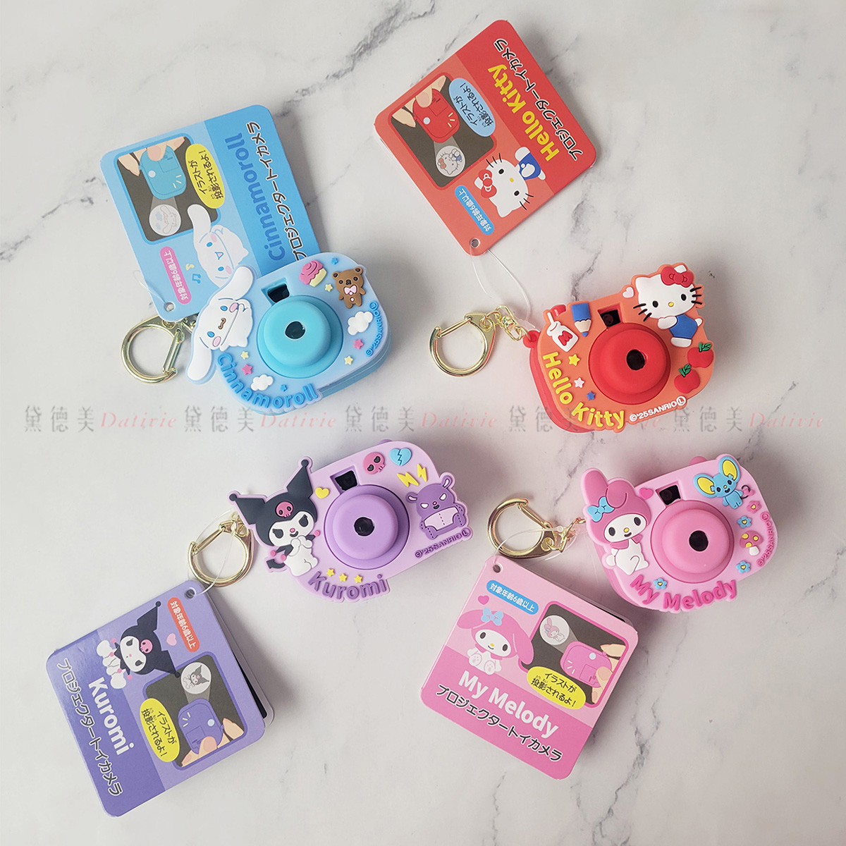 投影相機吊飾-三麗鷗 Sanrio 日本進口正版授權