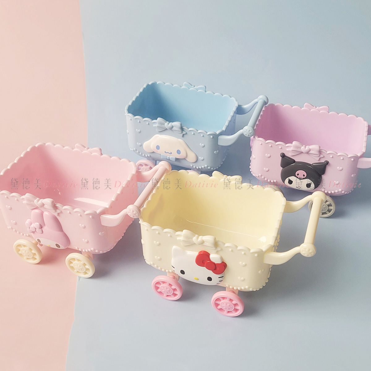 推車收納盒-三麗鷗 Sanrio 日本進口正版授權
