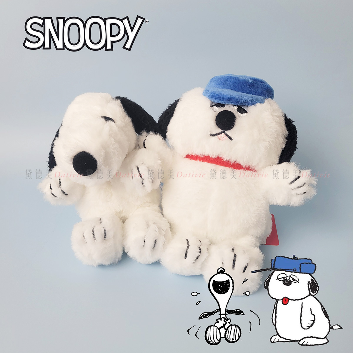 絨毛玩偶-歐拉夫 史努比 SNOOPY PEANUTS 日本進口正版授權