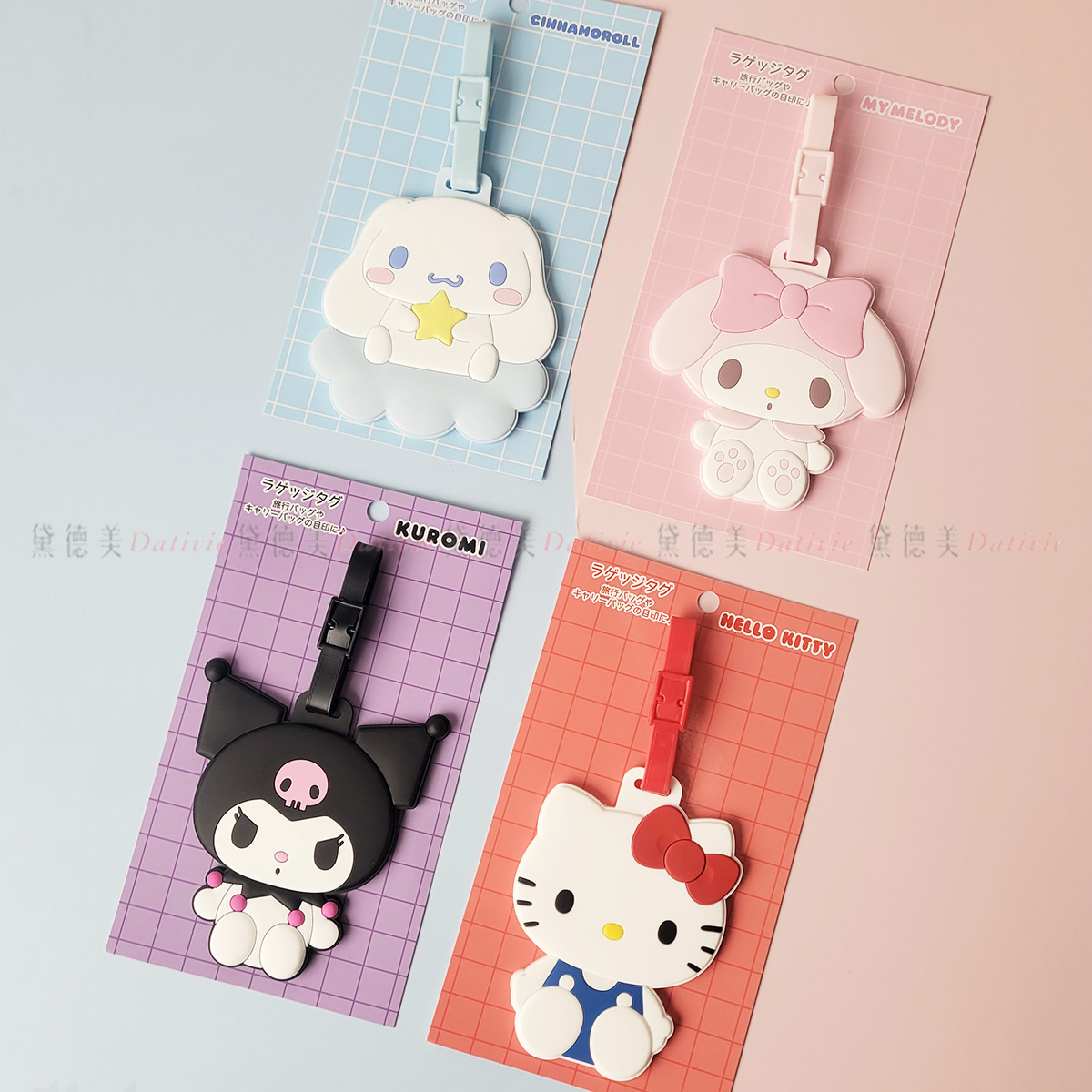 行李吊牌-三麗鷗 Sanrio 日本進口正版授權
