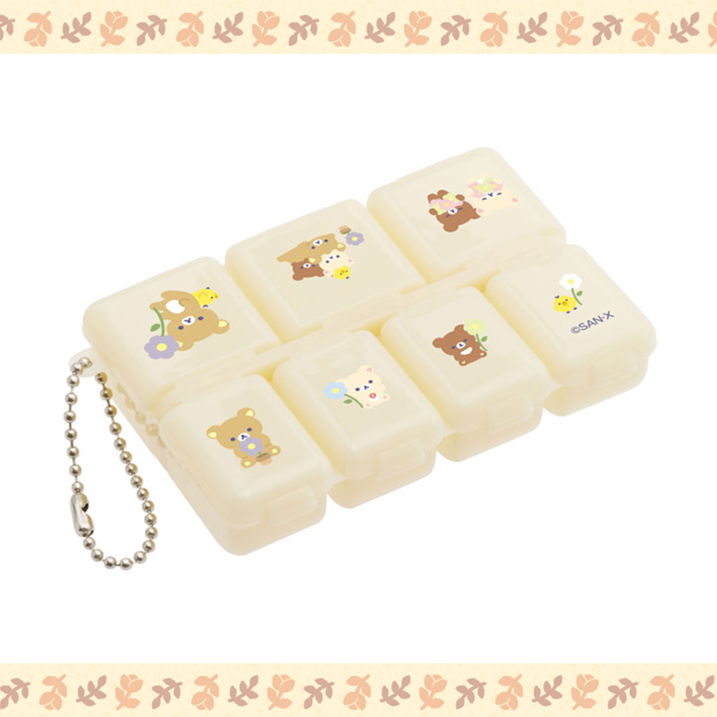 7格收納盒-拉拉熊 Rilakkuma san-x 日本進口正版授權
