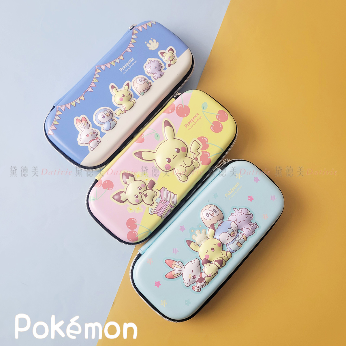 立體造型鉛筆盒-寶可夢 POKEMON 韓國進口正版授權