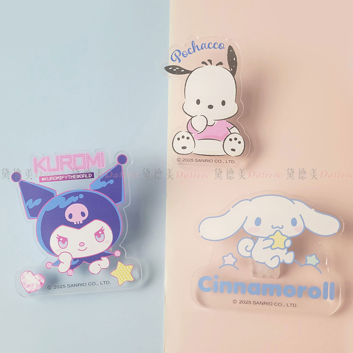 造型壓克力夾-三麗鷗 SANRIO 正版授權