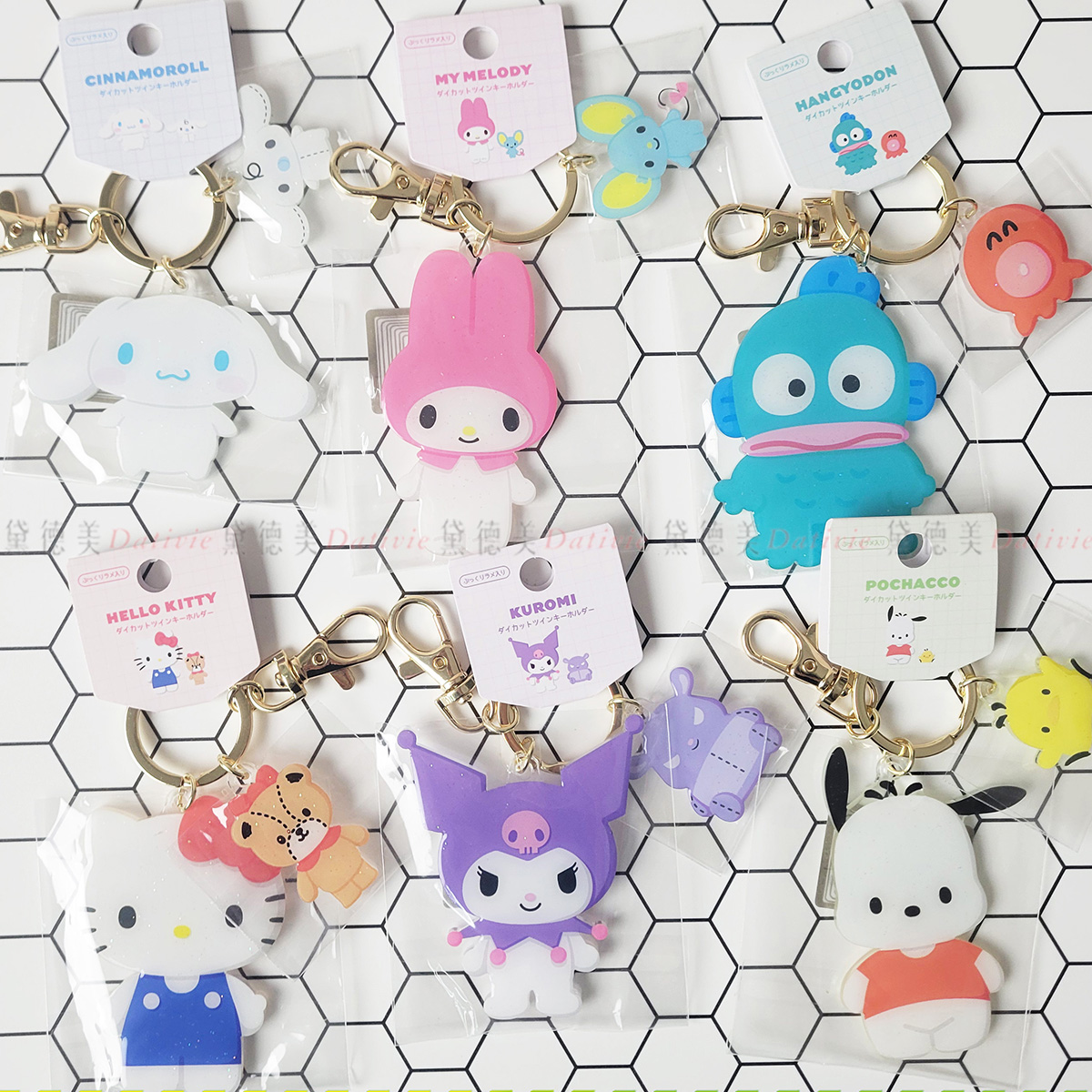 鑰匙圈吊飾-三麗鷗 Sanrio 日本進口正版授權