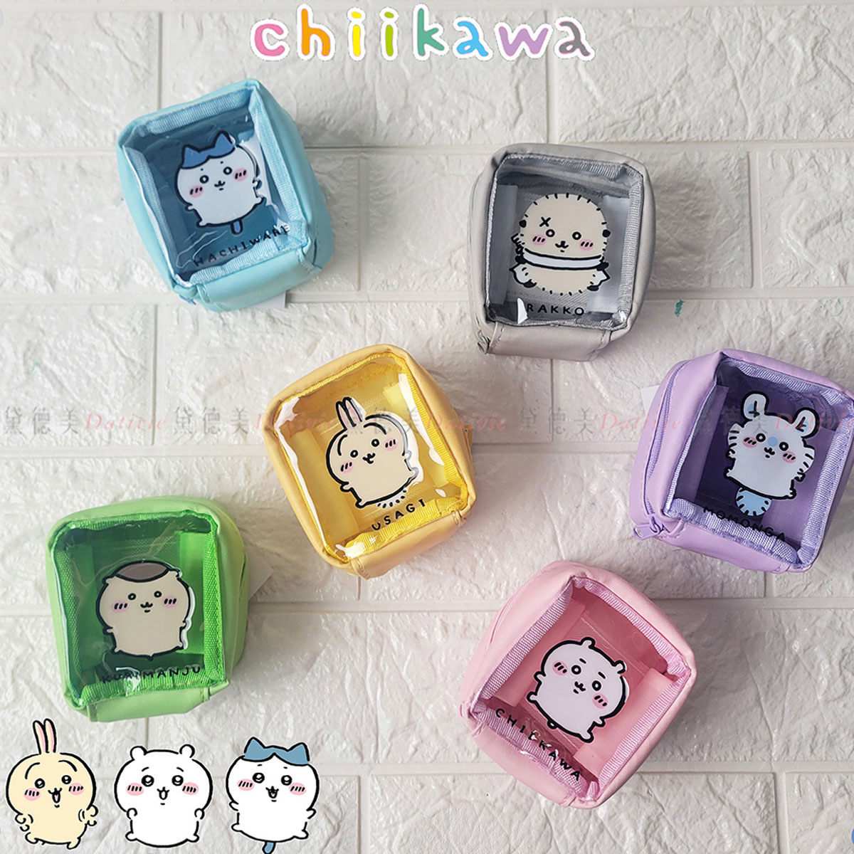 小透方形錢包-吉伊卡哇 CHIIKAWA 正版授權